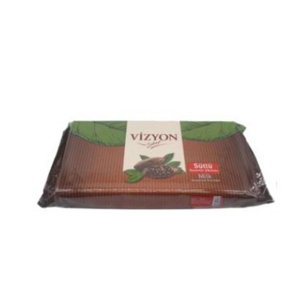 Pasta Ürünleri Vizyon Sütlü Kuvertür Çikolata 2.5 Kg gidatarimziraat