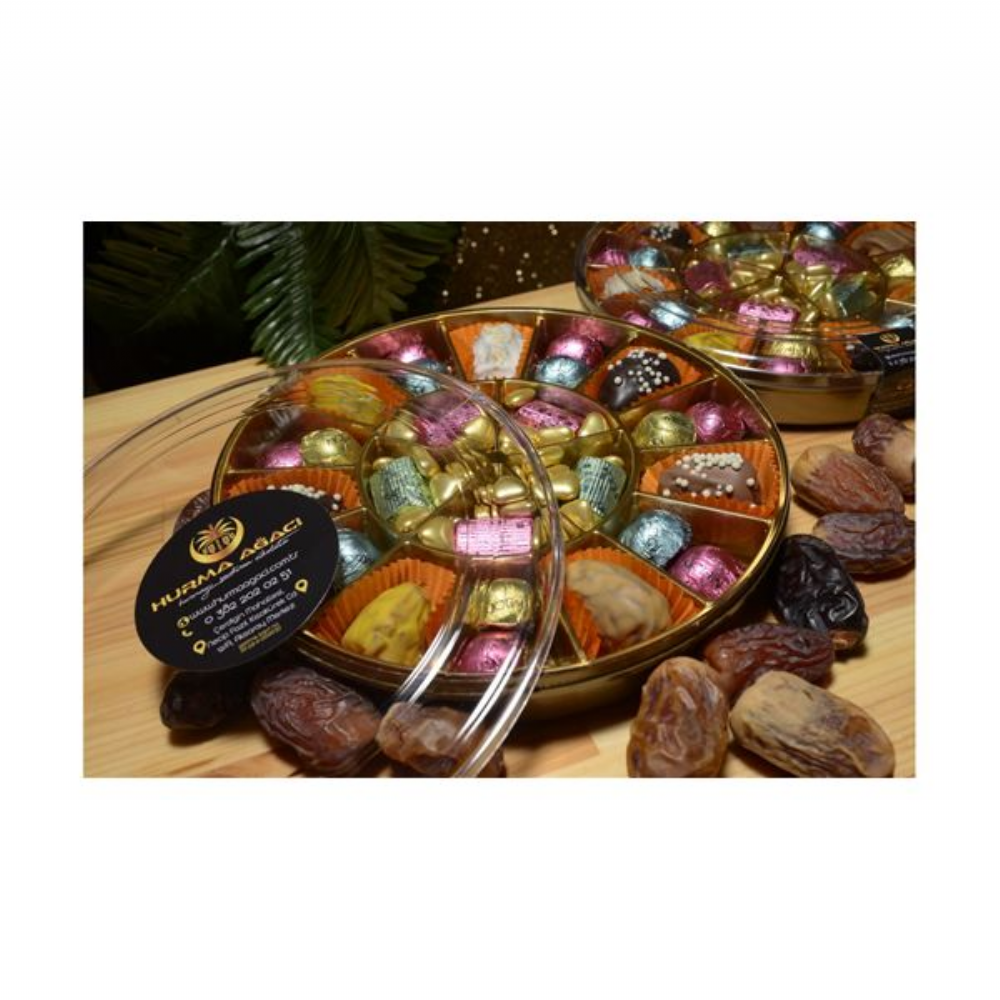 Hurma Ağacı Karışık Çikolata ve Çikolatalı Hurma 350 gr